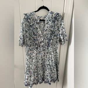 Lucky brand ruffle dress